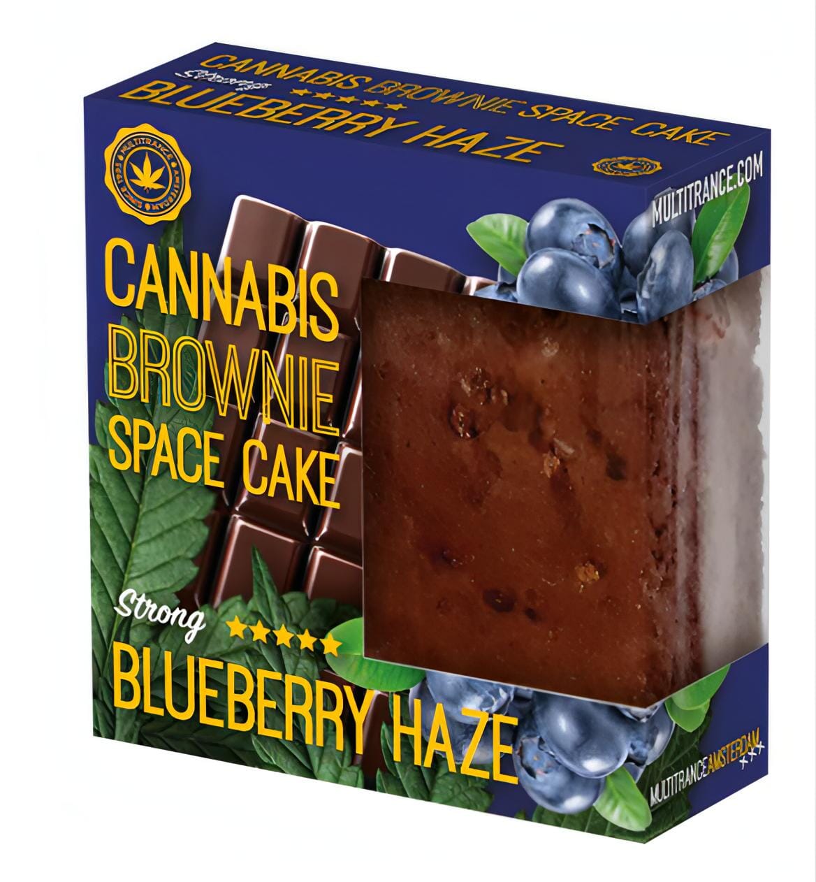 Multitrance Cannabis Brownie Space Cake Sativa Seeds Strong