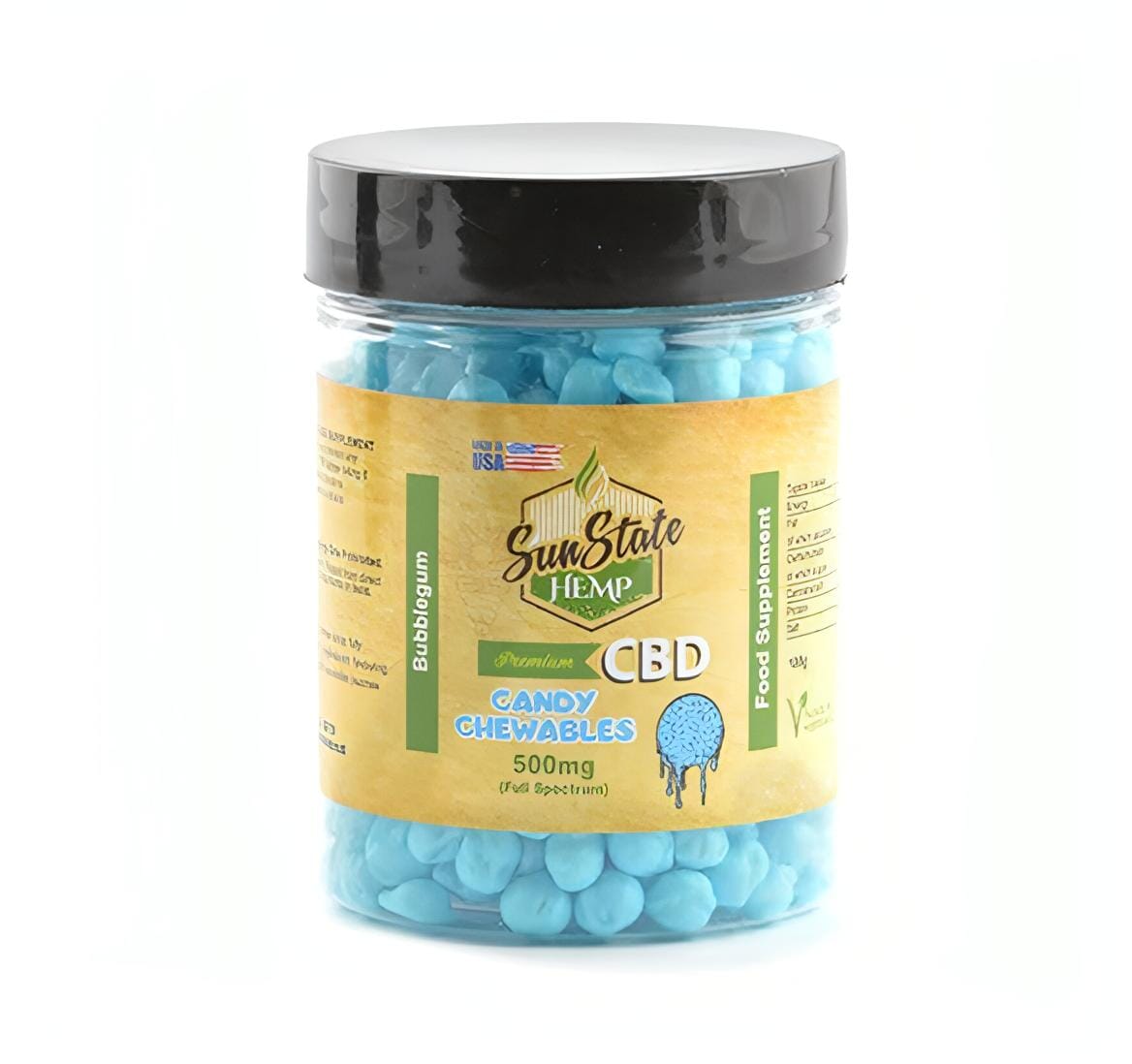 Sun State Hemp CBD Candy Chewables 500mg