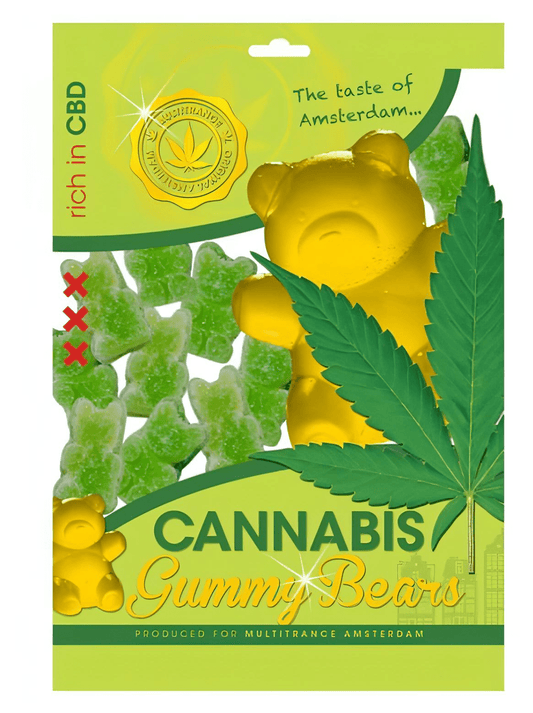 Multitrance Cannabis Gummy Bears (Rich in CBD) locks-world-health