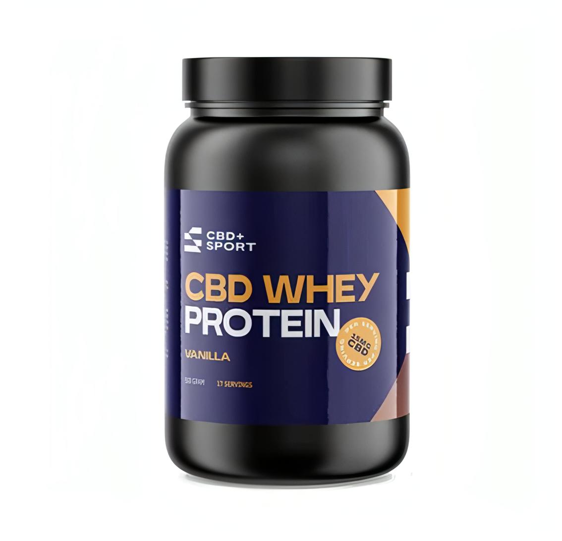 CBD+ Sport CBD Whey Protein 255mg 500g locks-world-health