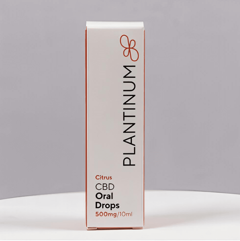 Plantinum CBD Oral Drops 10ml - Citrus (VEGAN) locks-world-health