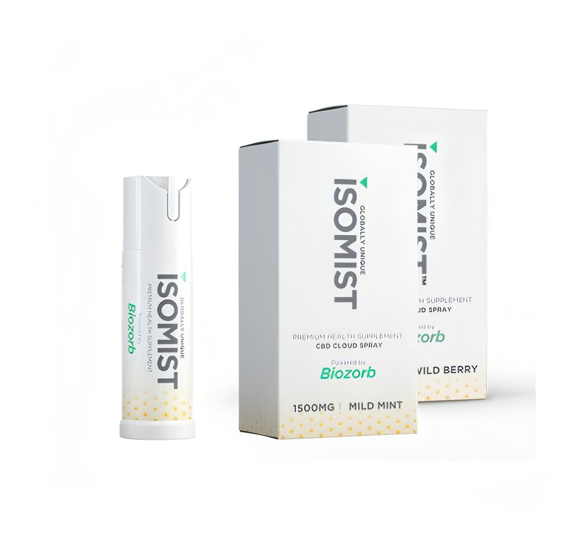 Isomist™ Biozorb Pure CBD Cloud Spray 1500mg 30ml locks-world-health