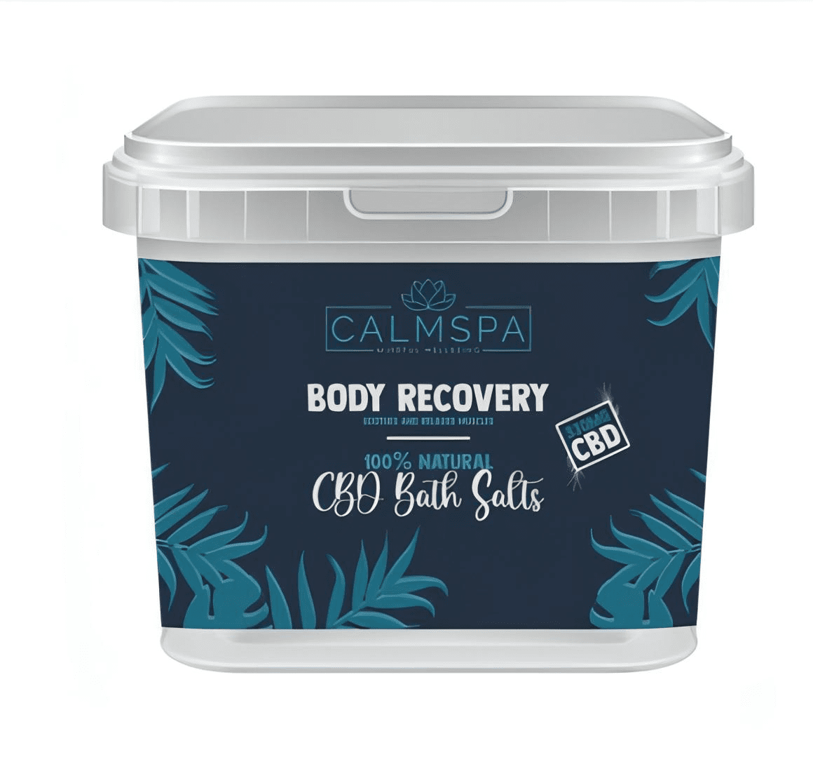 Calm Spa CBD Infused Bath Salts 330mg 1kg - Body Recovery locks-world-health